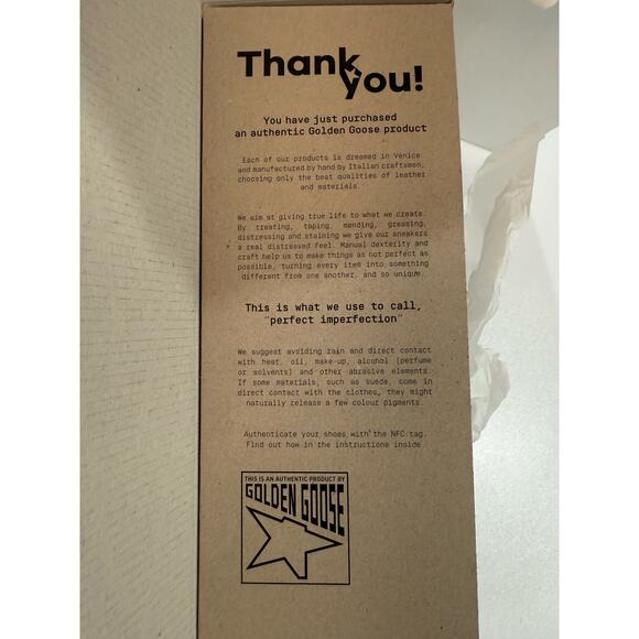 Golden Goose Ball Star Sneaker Women Beige Glitter Star Heel Sz 40/10 Worn Once - Picture 12 of 12
